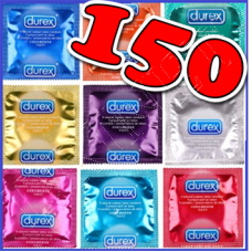 150 Preservativi a scelta DUREX