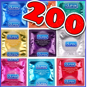 200 Preservativi a scelta DUREX 200 Preservativi a scelta DUREX