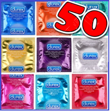 50 Preservativi a scelta DUREX