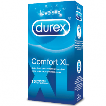 DUREX COMFORT EXTRA LARGE 12 pz DUREX COMFORT EXTRA LARGE 12 pz