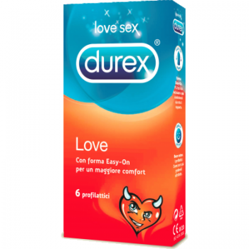 DUREX LOVE da 6 pezzi DUREX LOVE da 6 pezzi