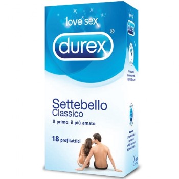 DUREX SETTEBELLO CLASSICO da 18 pezzi DUREX SETTEBELLO CLASSICO da 18 pezzi
