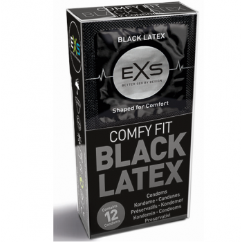 EXS BLACK LATEX da 12 pezzi EXS BLACK LATEX da 12 pezzi