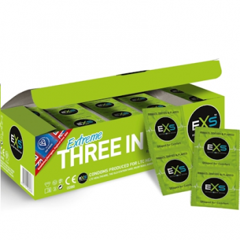 EXS 3in1 RIBS-DOTS-FLARED da 144 pezzi EXS 3in1 RIBS-DOTS-FLARED da 144 pezzi