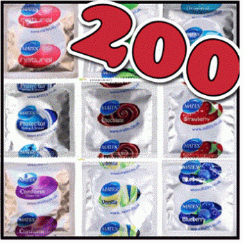 200 Preservativi a scelta MATES 200 Preservativi a scelta MATES