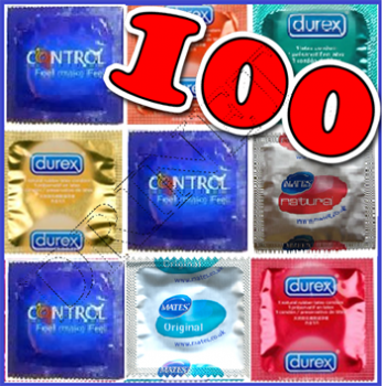 100 DUREX, CONTROL, AKUEL 100 DUREX, CONTROL, AKUEL