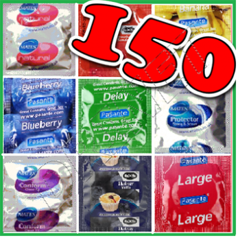 150 Preservativi PASANTE, EXS, MATES 150 Preservativi PASANTE, EXS, MATES
