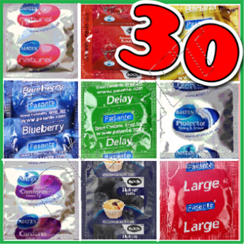 30 Preservativi PASANTE, EXS, MATES 30 Preservativi PASANTE, EXS, MATES